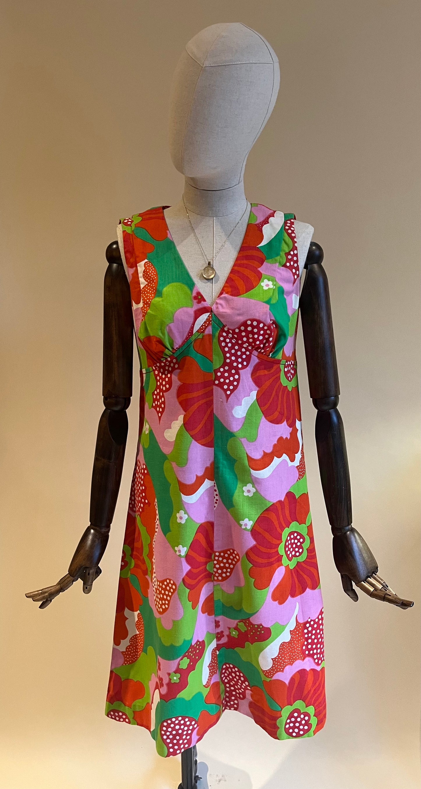 1960’s Psychedelic print minidress