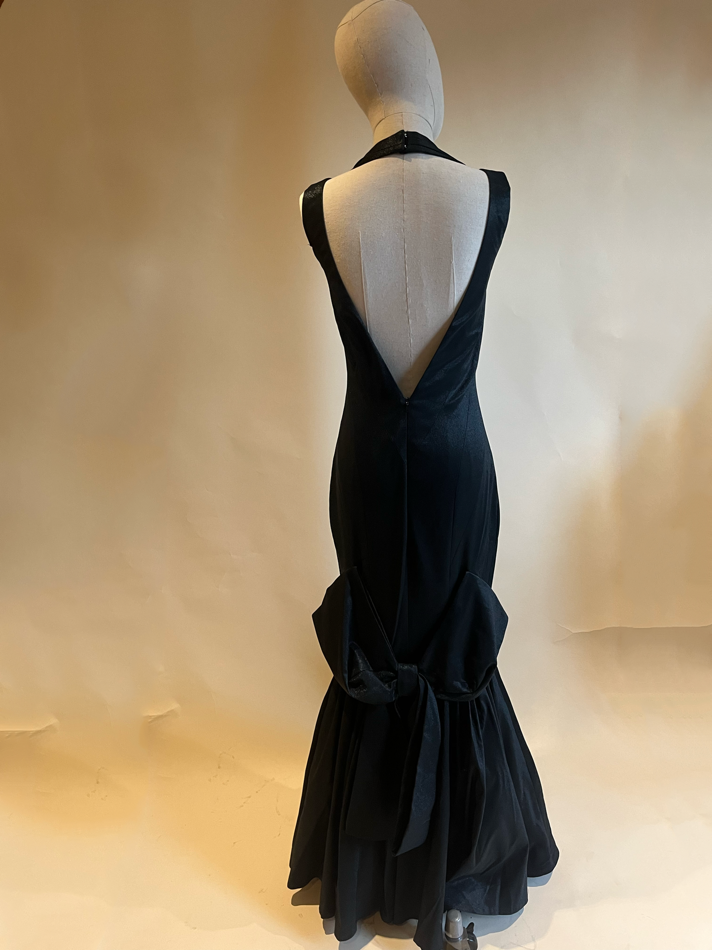 00’s Karen Millen black ballgown