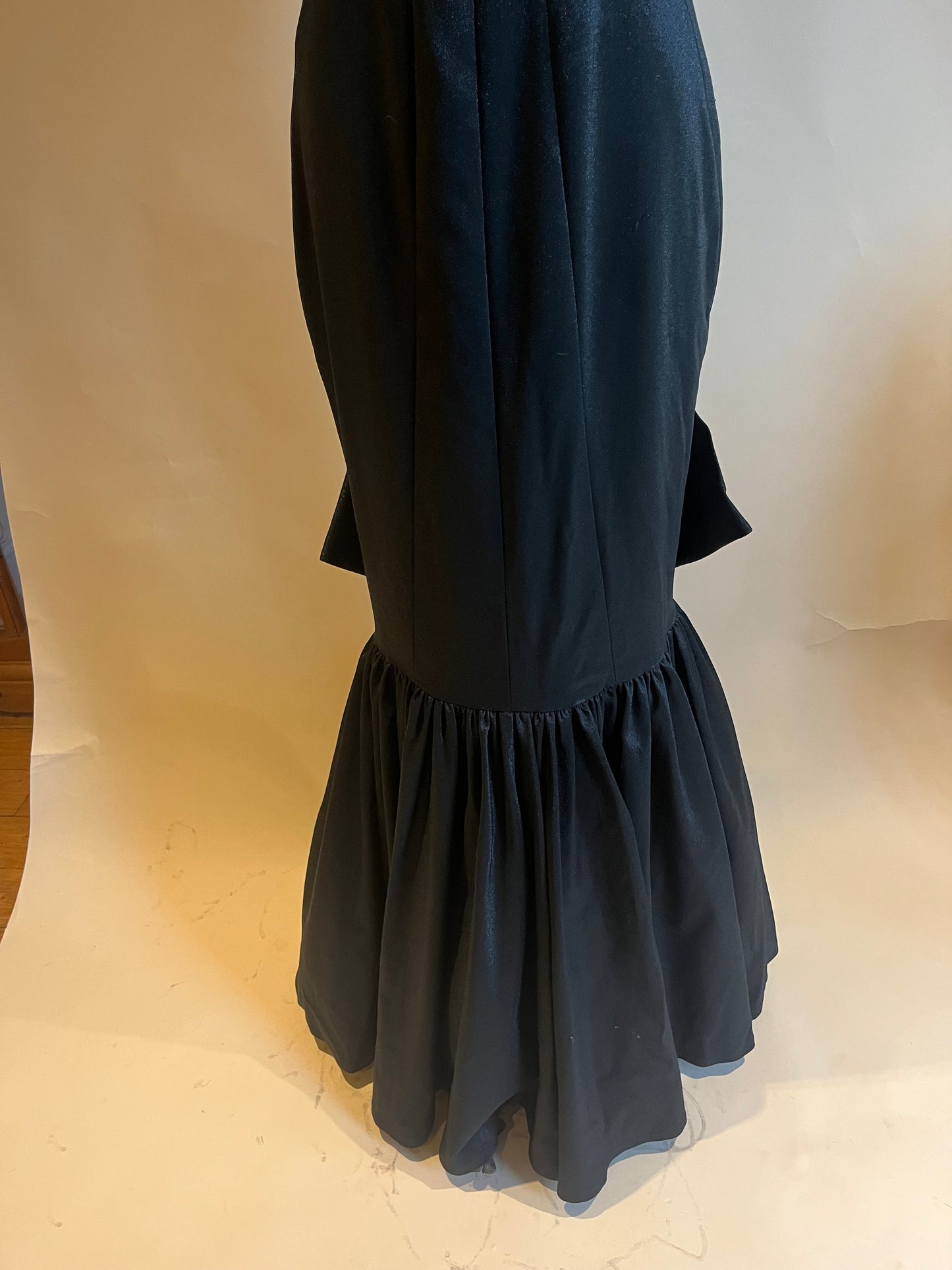 00’s Karen Millen black ballgown